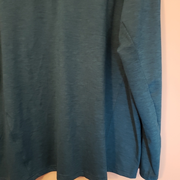 Walter Hagen Men's 11 Majors Pullover 1/4 Zip Navy Blue Teal Golf Shirt XL - Picture 4 of 5